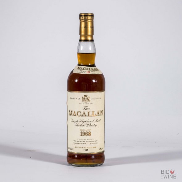 The Macallan' 18 Year Old, distilled in 1968