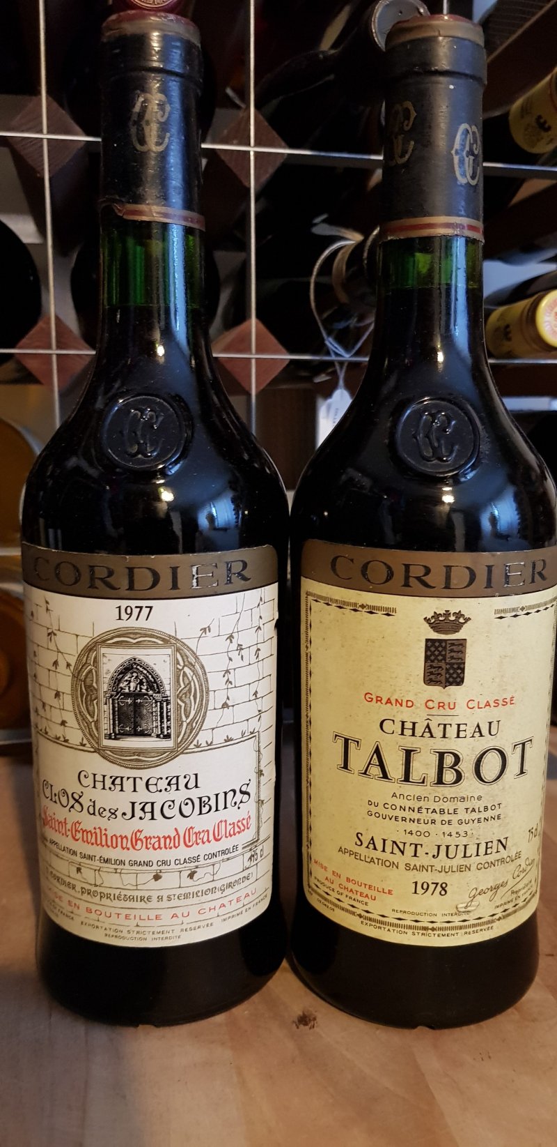 70's Cordier Bordeaux :: Fine Wine Marketplace, Rare Wine, Bin Ends and  Vintage Wine. Buy and sell wine directly with other users