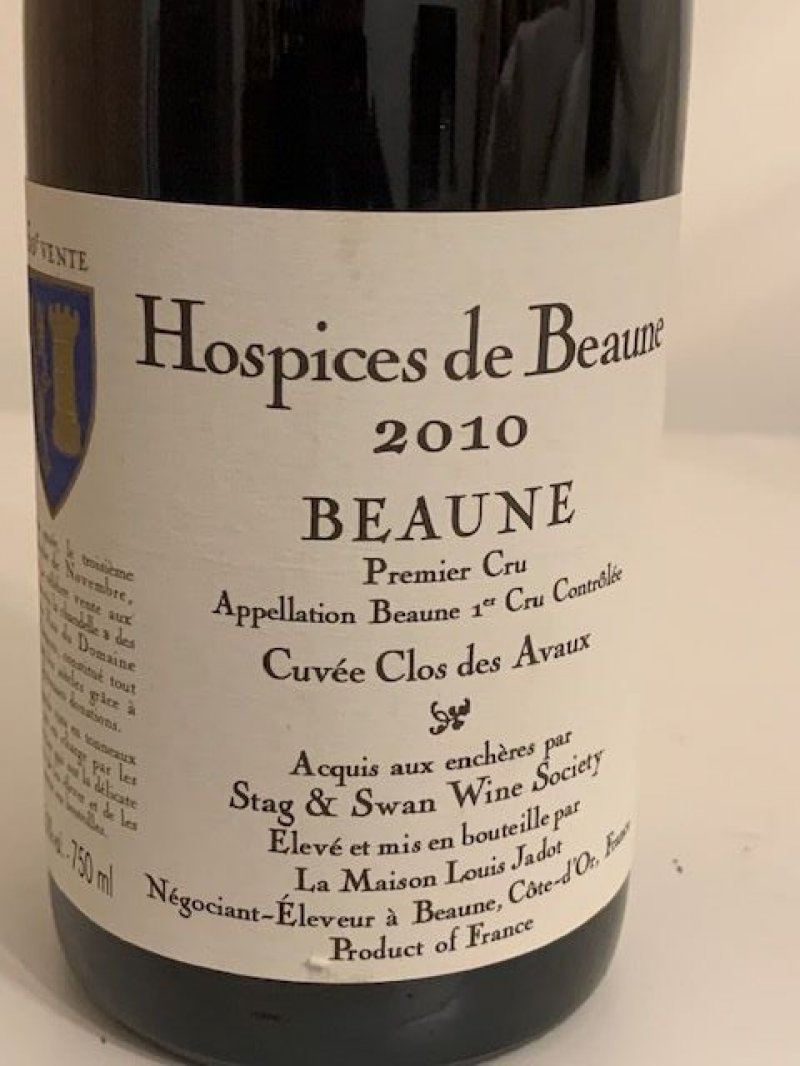 RED BURGUNDY Hospices De Beaune, Beaune Clos Des Avaux PREMIER CRU ...